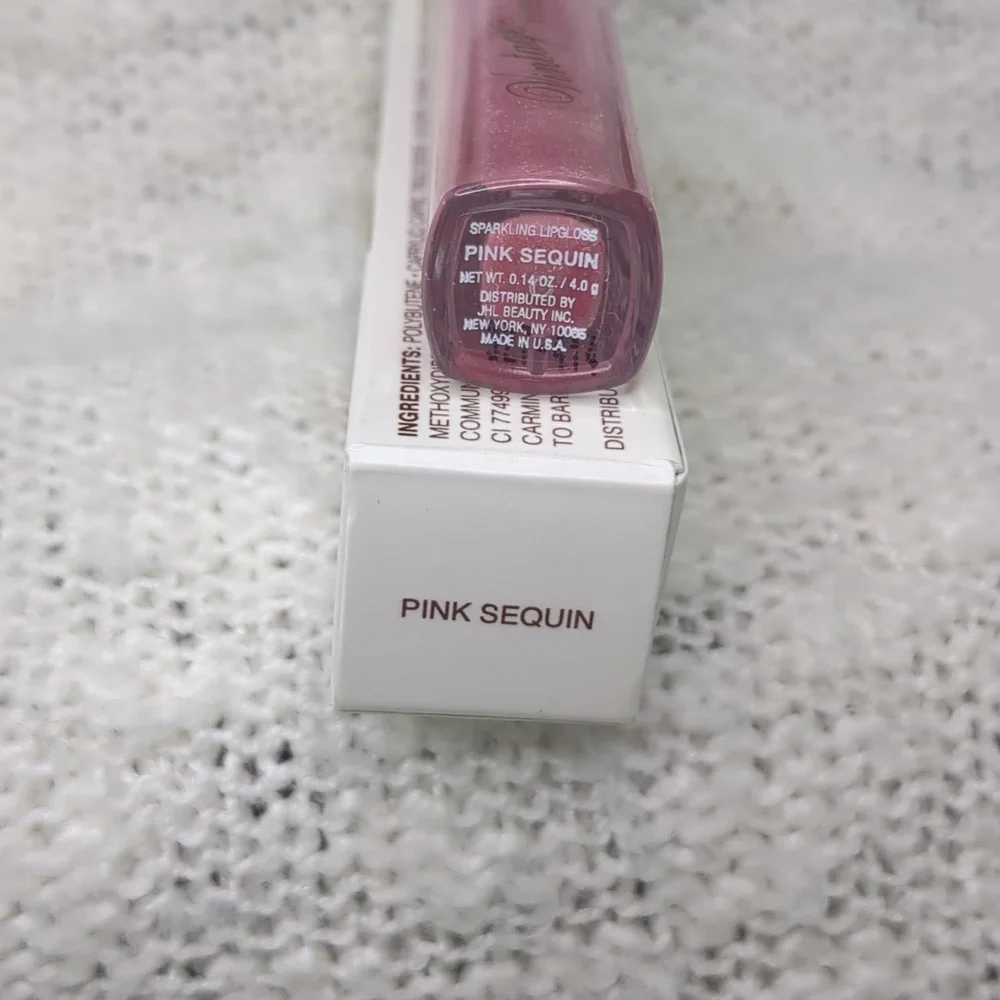 Vintage by Jessica Liebeskind Sparkling Lip Gloss in Pink Sequin, 2.8g/0.10oz